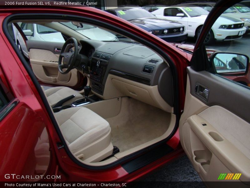 Redfire Metallic / Camel 2006 Ford Fusion SEL V6