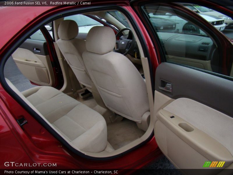 Redfire Metallic / Camel 2006 Ford Fusion SEL V6