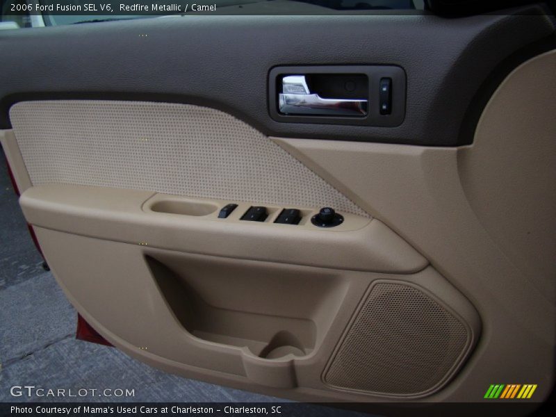 Redfire Metallic / Camel 2006 Ford Fusion SEL V6
