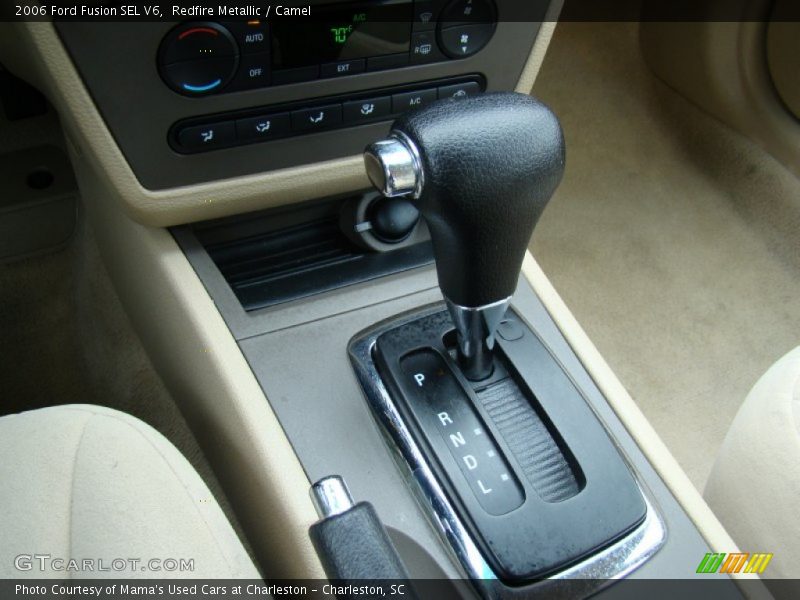 Redfire Metallic / Camel 2006 Ford Fusion SEL V6