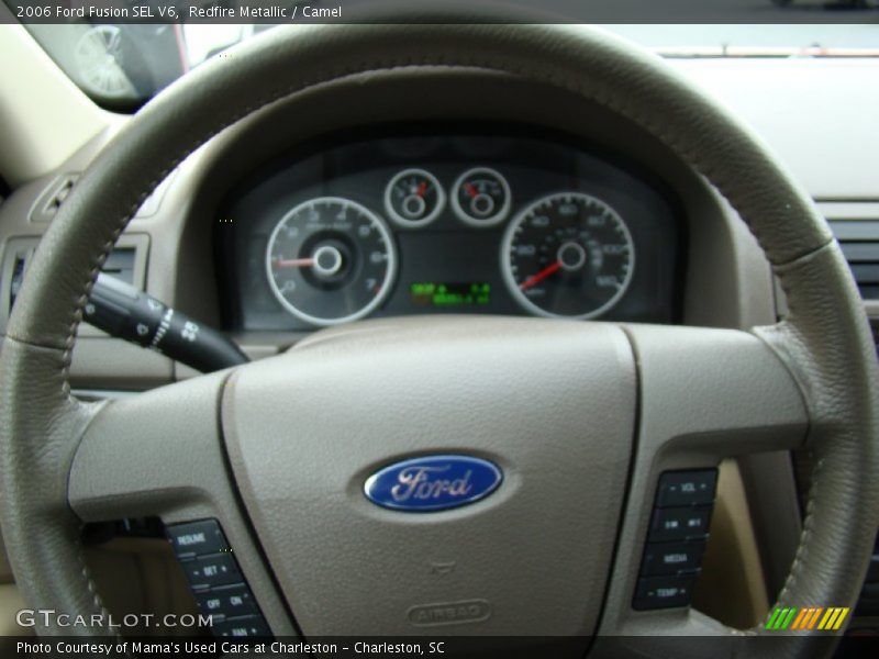 Redfire Metallic / Camel 2006 Ford Fusion SEL V6