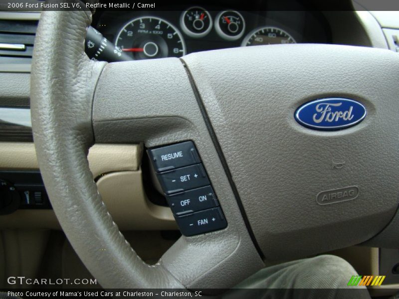 Redfire Metallic / Camel 2006 Ford Fusion SEL V6