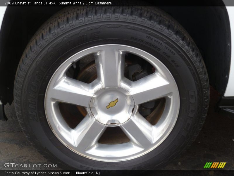 Summit White / Light Cashmere 2009 Chevrolet Tahoe LT 4x4