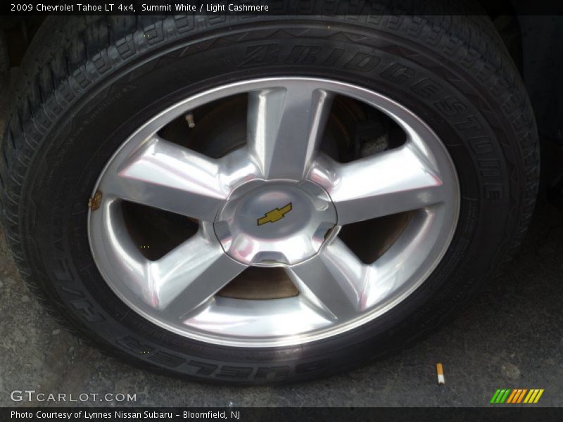 Summit White / Light Cashmere 2009 Chevrolet Tahoe LT 4x4