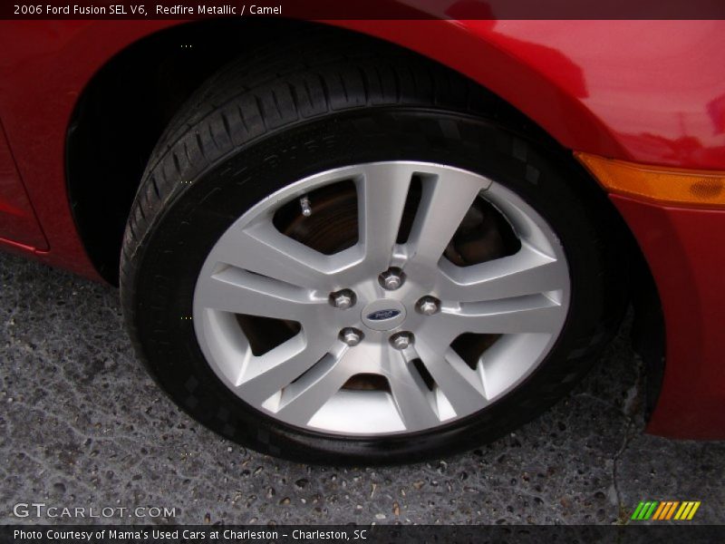 Redfire Metallic / Camel 2006 Ford Fusion SEL V6