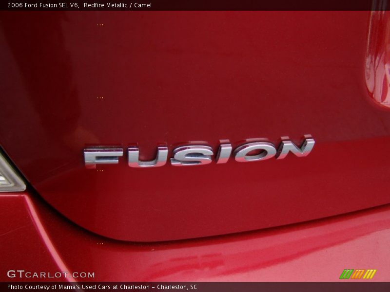Redfire Metallic / Camel 2006 Ford Fusion SEL V6