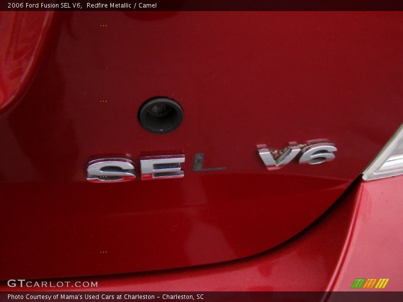 Redfire Metallic / Camel 2006 Ford Fusion SEL V6