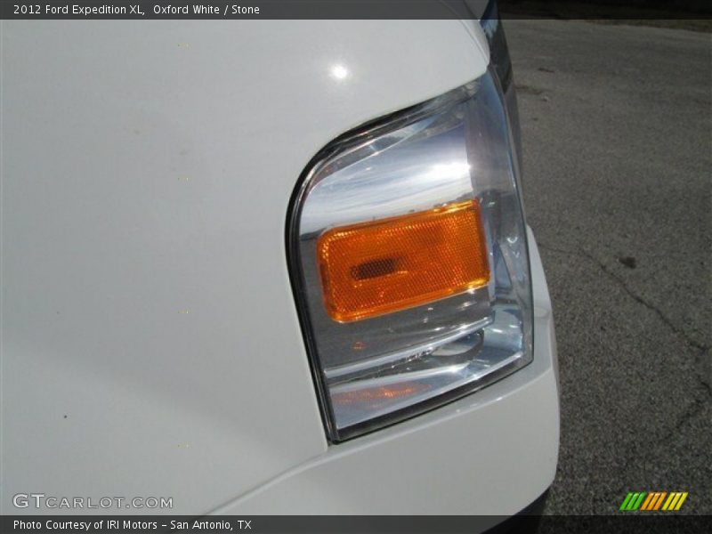 Oxford White / Stone 2012 Ford Expedition XL