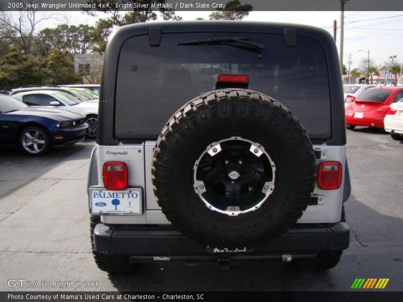 Bright Silver Metallic / Dark Slate Gray 2005 Jeep Wrangler Unlimited 4x4