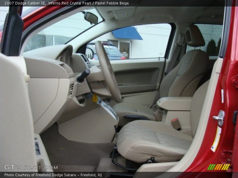 Front Seat of 2007 Caliber SE