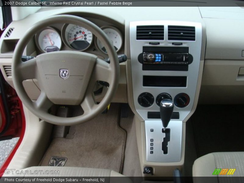 Dashboard of 2007 Caliber SE