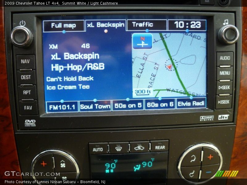 Navigation of 2009 Tahoe LT 4x4