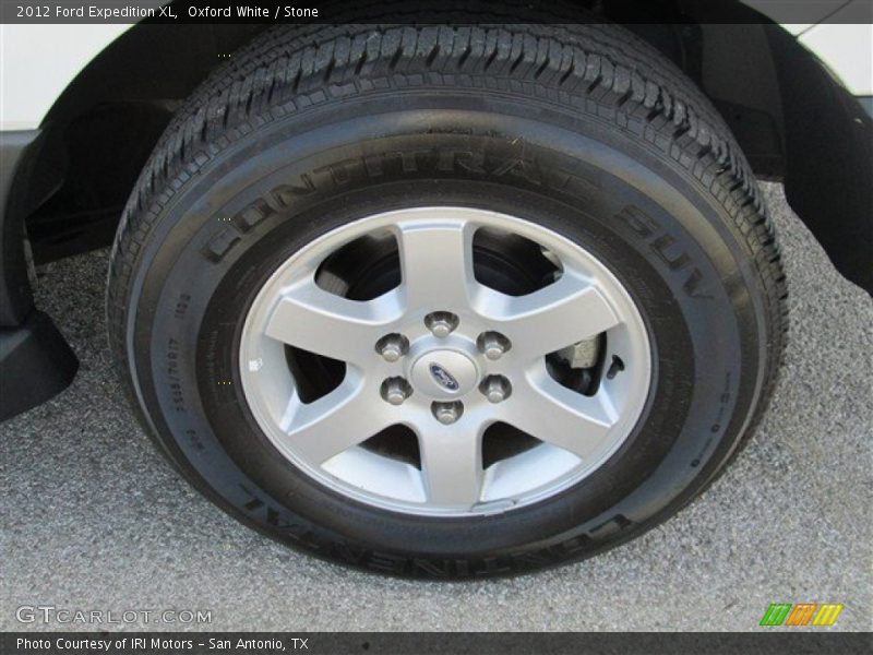 Oxford White / Stone 2012 Ford Expedition XL