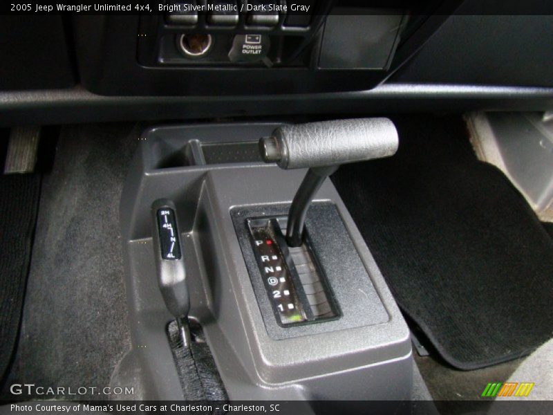  2005 Wrangler Unlimited 4x4 4 Speed Automatic Shifter