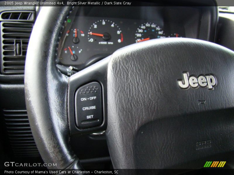 Bright Silver Metallic / Dark Slate Gray 2005 Jeep Wrangler Unlimited 4x4