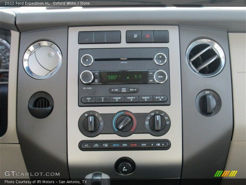 Oxford White / Stone 2012 Ford Expedition XL