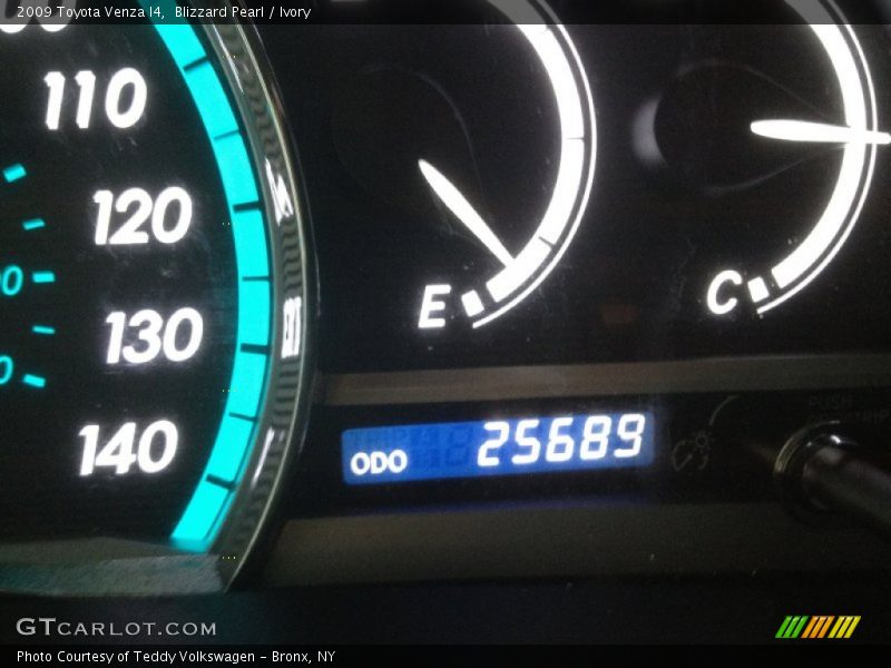 Blizzard Pearl / Ivory 2009 Toyota Venza I4
