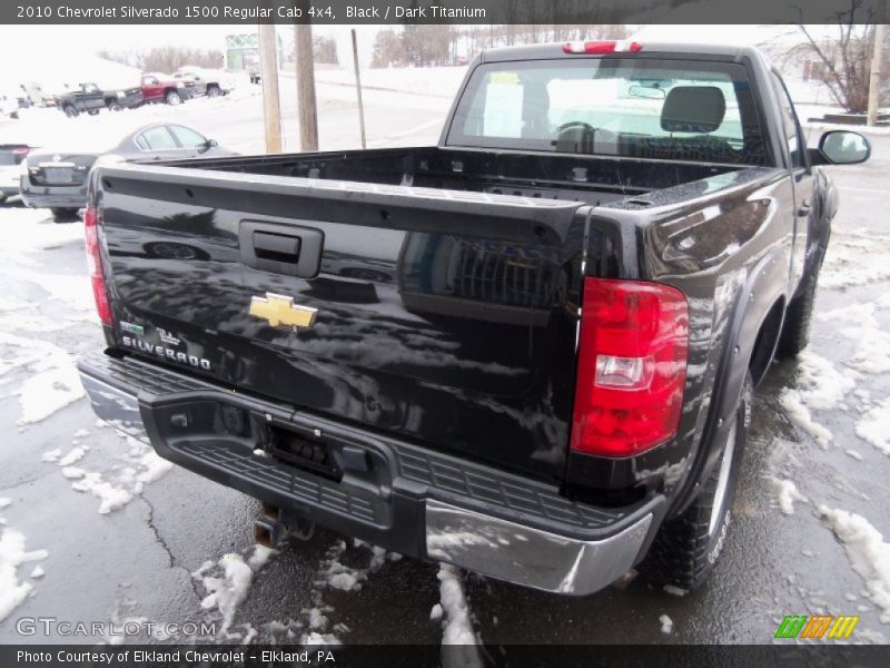 Black / Dark Titanium 2010 Chevrolet Silverado 1500 Regular Cab 4x4