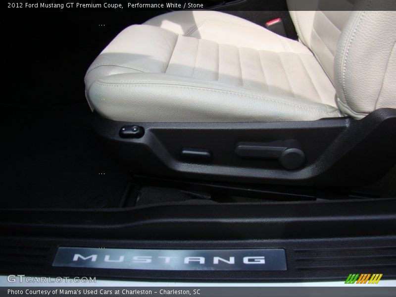 Performance White / Stone 2012 Ford Mustang GT Premium Coupe