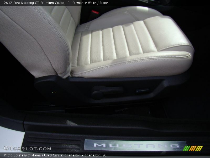 Performance White / Stone 2012 Ford Mustang GT Premium Coupe