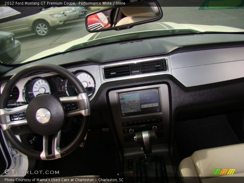 Performance White / Stone 2012 Ford Mustang GT Premium Coupe