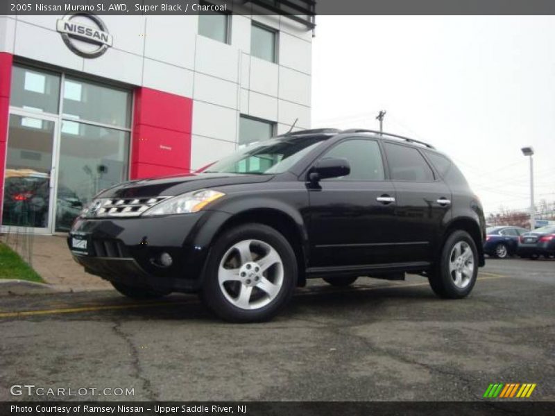 Super Black / Charcoal 2005 Nissan Murano SL AWD