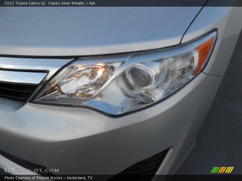 Classic Silver Metallic / Ash 2012 Toyota Camry LE