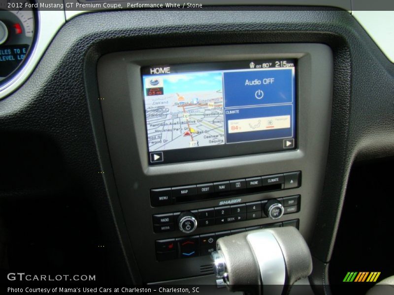 Performance White / Stone 2012 Ford Mustang GT Premium Coupe