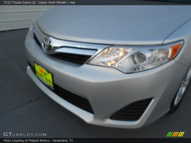 Classic Silver Metallic / Ash 2012 Toyota Camry LE