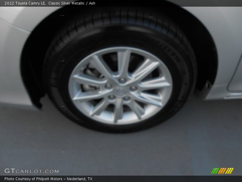 Classic Silver Metallic / Ash 2012 Toyota Camry LE