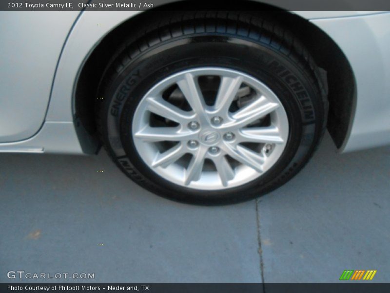 Classic Silver Metallic / Ash 2012 Toyota Camry LE