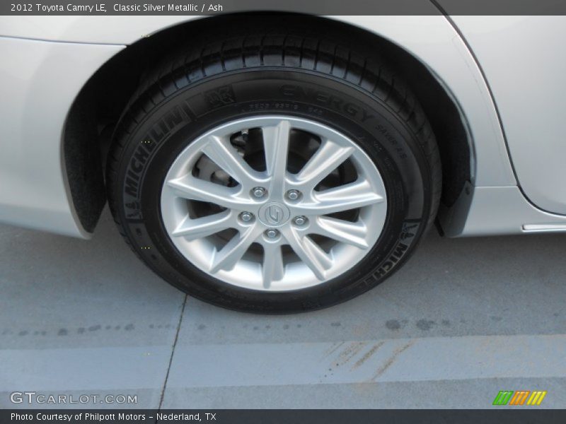 Classic Silver Metallic / Ash 2012 Toyota Camry LE