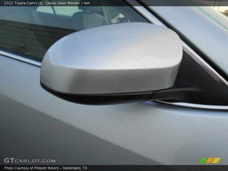 Classic Silver Metallic / Ash 2012 Toyota Camry LE