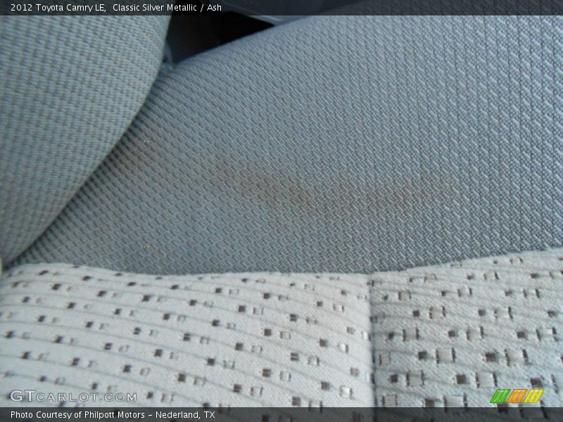 Classic Silver Metallic / Ash 2012 Toyota Camry LE