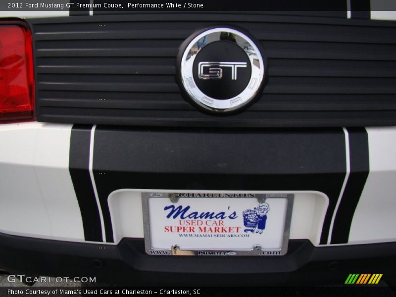 Performance White / Stone 2012 Ford Mustang GT Premium Coupe