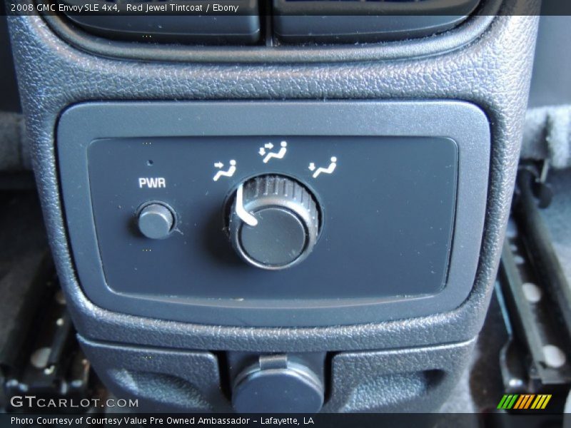 Controls of 2008 Envoy SLE 4x4