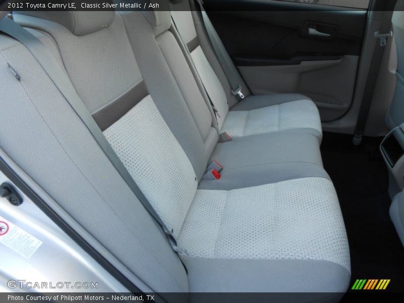 Classic Silver Metallic / Ash 2012 Toyota Camry LE