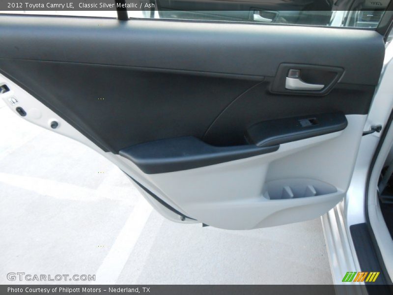 Classic Silver Metallic / Ash 2012 Toyota Camry LE