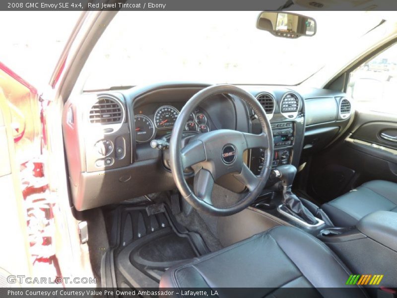 Ebony Interior - 2008 Envoy SLE 4x4 