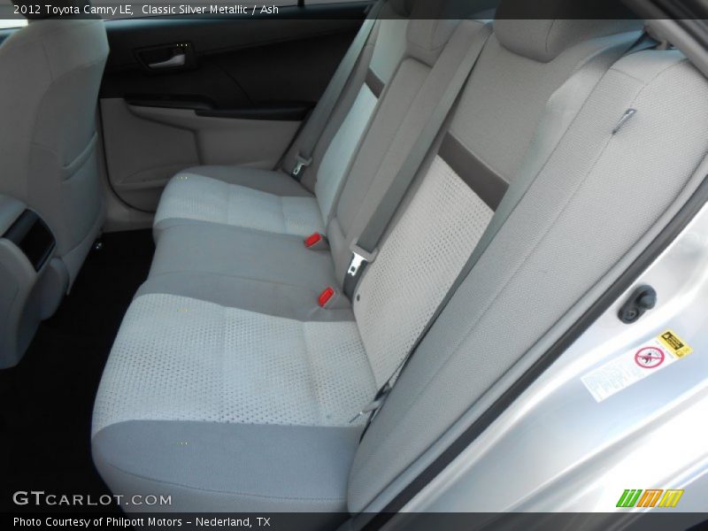 Classic Silver Metallic / Ash 2012 Toyota Camry LE