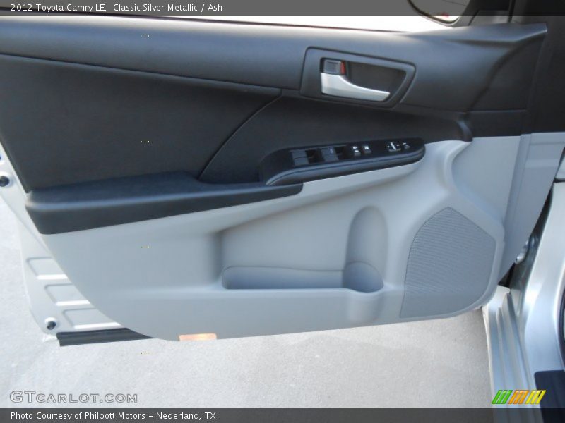 Classic Silver Metallic / Ash 2012 Toyota Camry LE