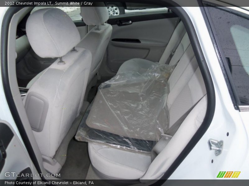 Summit White / Gray 2012 Chevrolet Impala LT