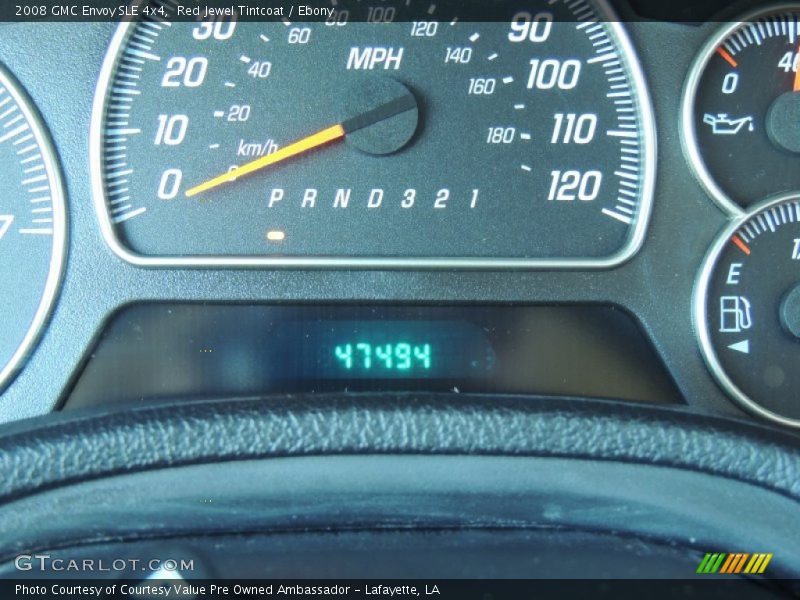 Red Jewel Tintcoat / Ebony 2008 GMC Envoy SLE 4x4