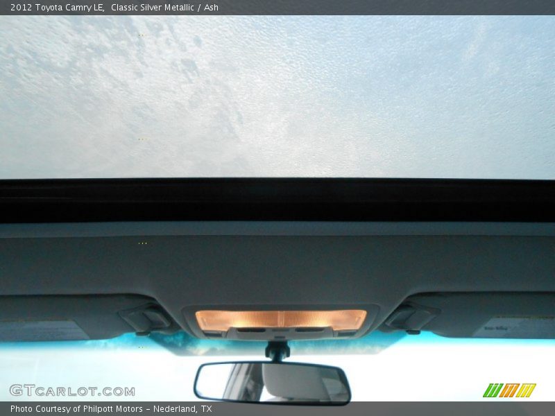 Classic Silver Metallic / Ash 2012 Toyota Camry LE