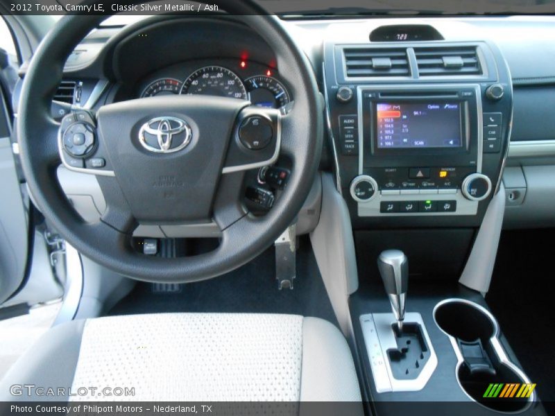 Classic Silver Metallic / Ash 2012 Toyota Camry LE