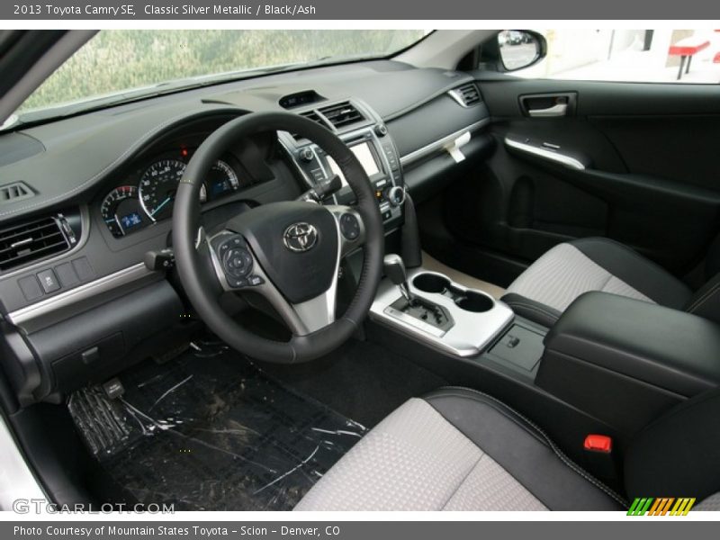 Classic Silver Metallic / Black/Ash 2013 Toyota Camry SE