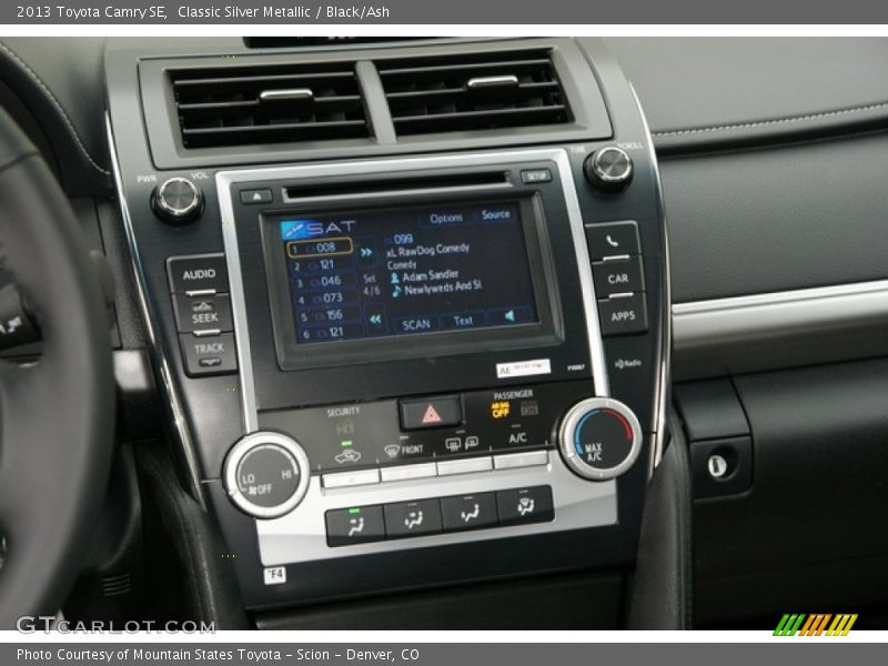 Classic Silver Metallic / Black/Ash 2013 Toyota Camry SE