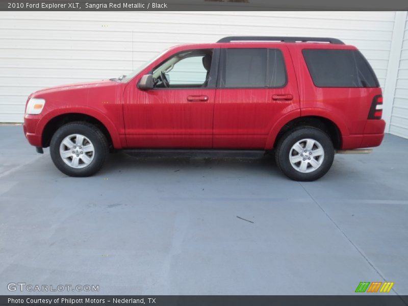  2010 Explorer XLT Sangria Red Metallic