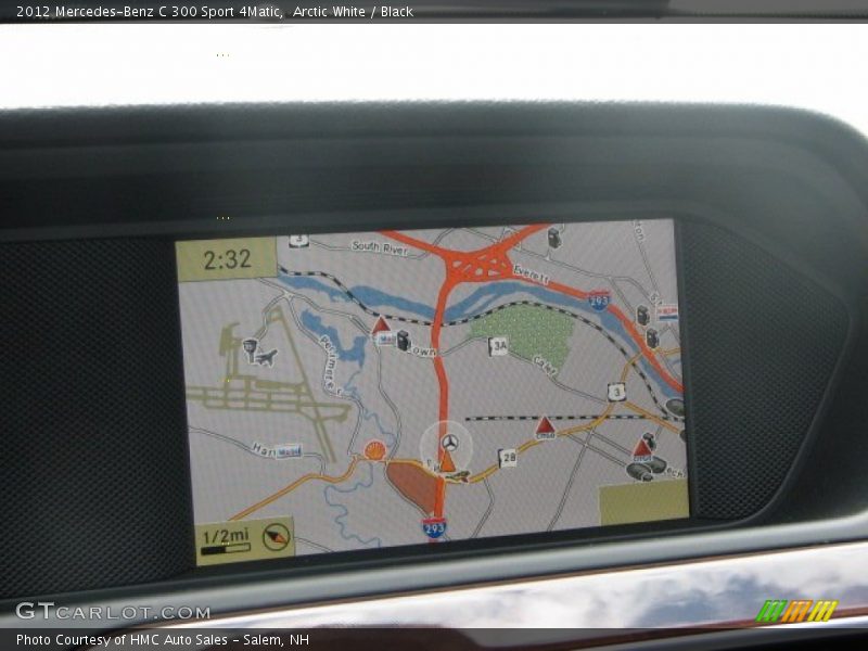 Navigation of 2012 C 300 Sport 4Matic