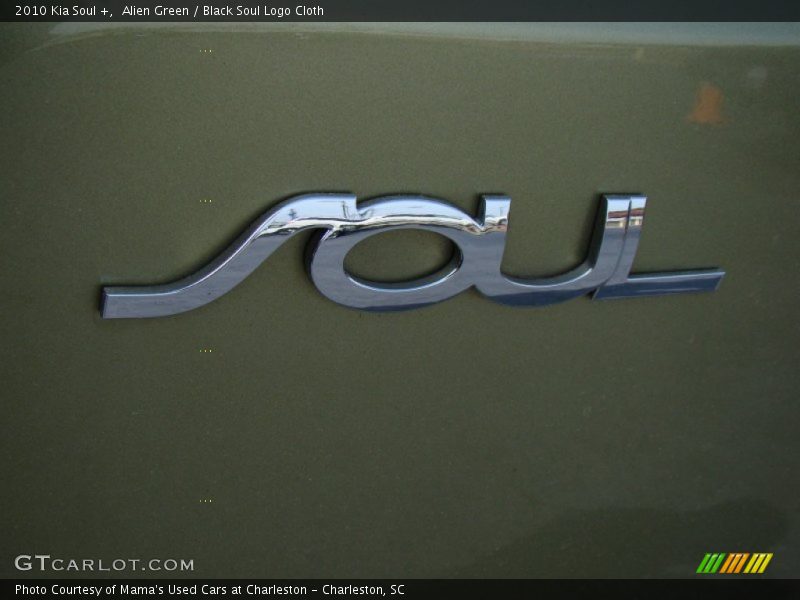 Alien Green / Black Soul Logo Cloth 2010 Kia Soul +